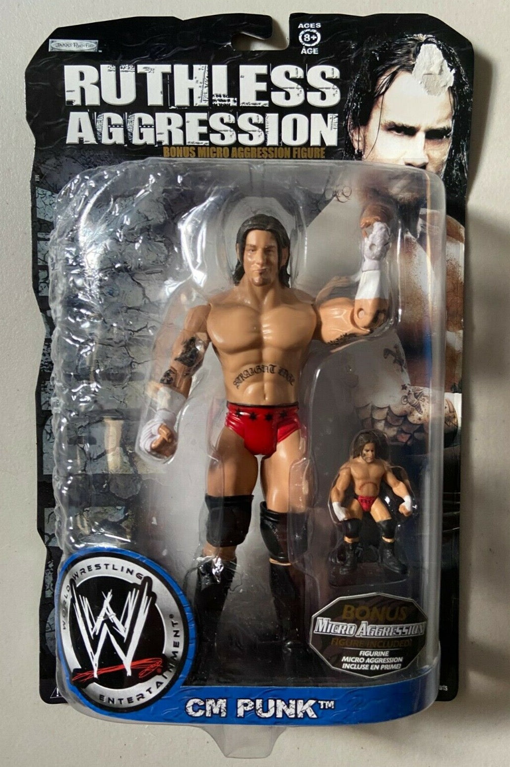 2008 WWE Jakks Pacific Ruthless Aggression With Micro Aggression