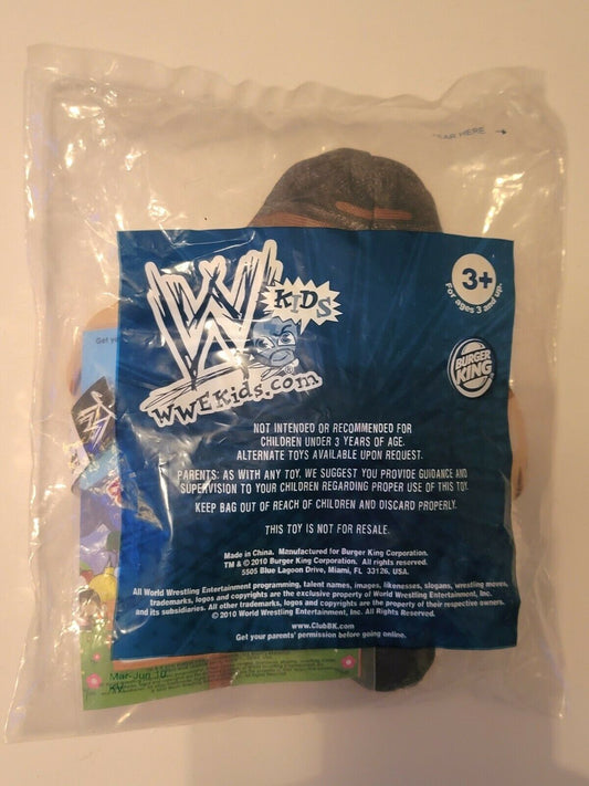 2010 WWE Burger King Corporation BK® Kids Meal WWE Superstar Plush John Cena