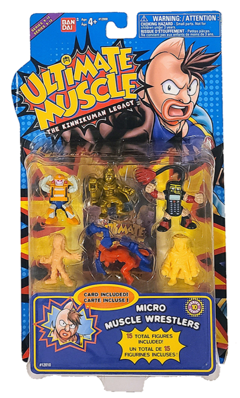2003 Bandai Ultimate MUSCLE: The Kinnikuman Legacy Series 10 Micro Muscle Wrestlers
