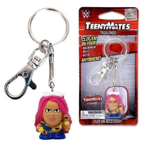 2017 Party Animal Toys WWE TeenyMates Tagalongs Sasha Banks
