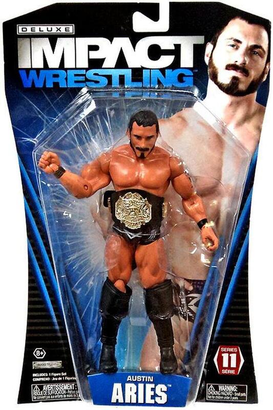 2013 TNA/Impact Wrestling Jakks Pacific Deluxe Impact! Series 11 Austin Aries