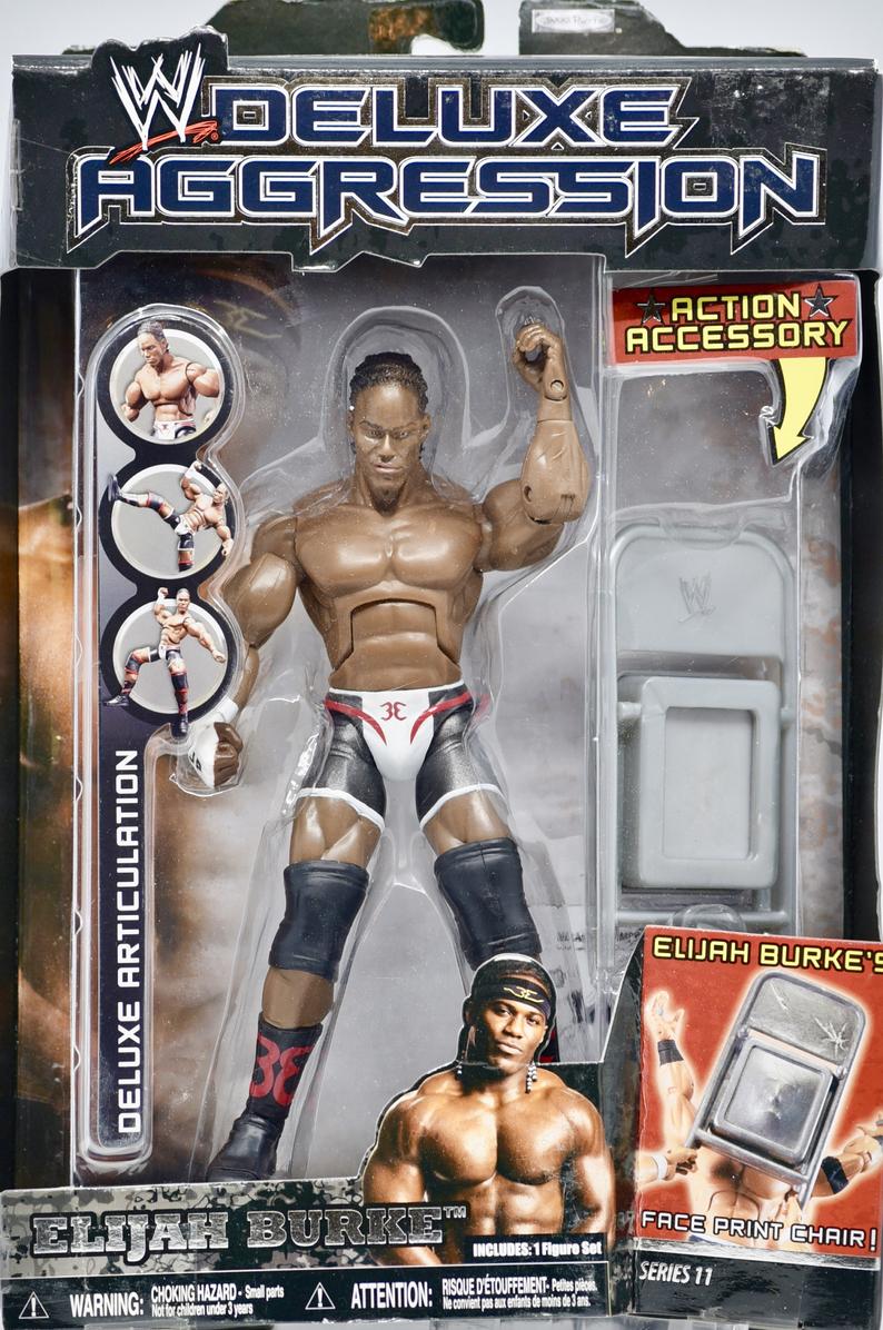 2007 WWE Jakks Pacific Deluxe Aggression Series 11 Elijah Burke