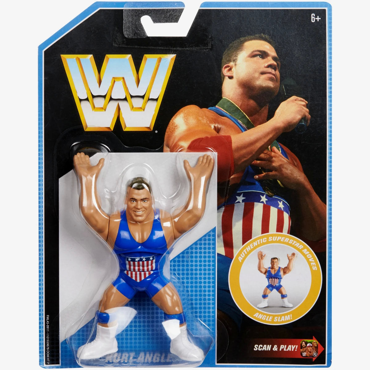 2018 WWE Mattel Retro Series 7 Kurt Angle