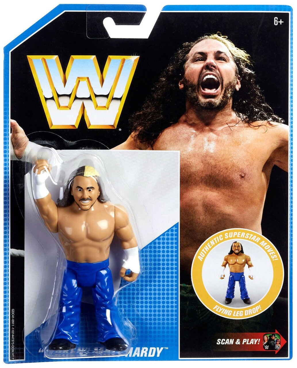 2019 WWE Mattel Retro Series 10 "Woken" Matt Hardy