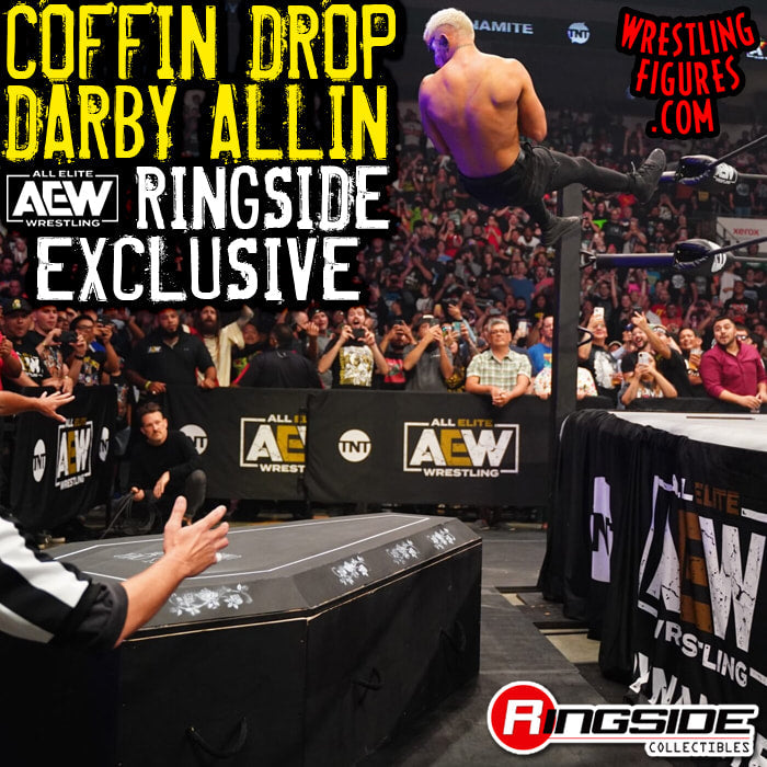 2022 AEW Jazwares Unrivaled Collection Ringside Exclusive #71 "Coffin Drop" Darby Allin