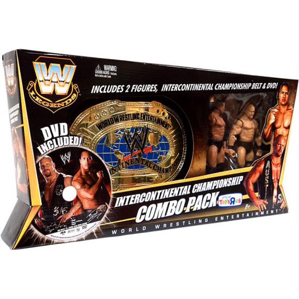 2010 WWE Mattel Basic Legends Multipack: Intercontinental Championship Combo Pack [Exclusive]