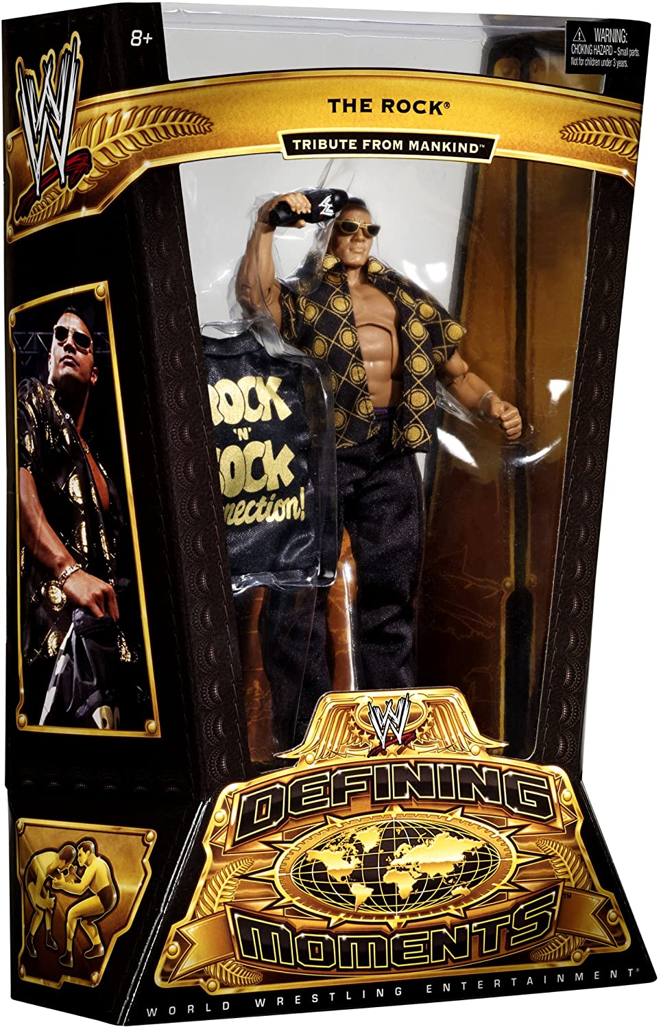 2011 WWE Mattel Elite Collection Defining Moments Series 2 The Rock