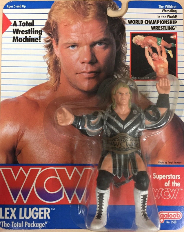 1991 WCW Galoob UK Exclusive Lex Luger – Wrestling Figure Database