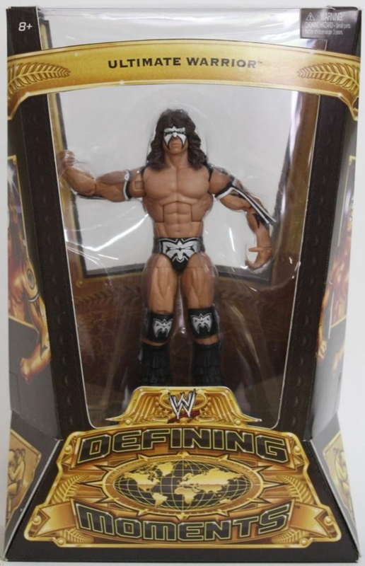 2014 WWE Mattel Elite Collection Defining Moments Exclusives Ultimate Warrior ["No Mercy"]