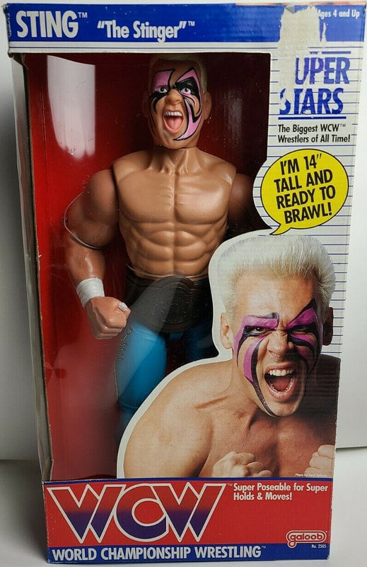 1991 WCW Galoob 14" Articulated Sting