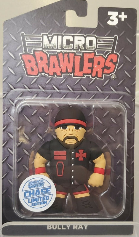 2021 Pro Wrestling Tees Crate Exclusive Micro Brawlers Bully Ray [June, Chase]