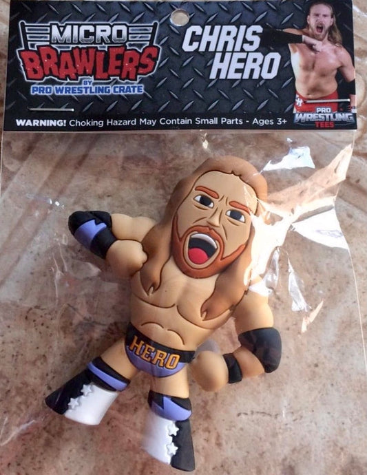 2018 Pro Wrestling Tees Micro Brawlers Series 1 Chris Hero