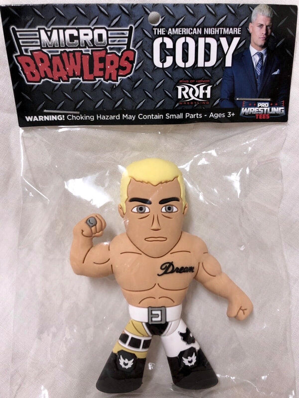 2018 Pro Wrestling Tees Micro Brawlers Series 1 "The American Nightmare" Cody