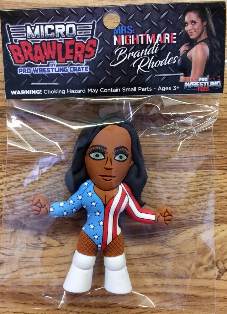 2019 Pro Wrestling Tees Micro Brawlers Series 2 "Mrs. Nightmare" Brandi Rhodes