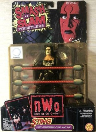 1999 WCW Toy Biz Smash 'N' Slam Sting – Wrestling Figure Database
