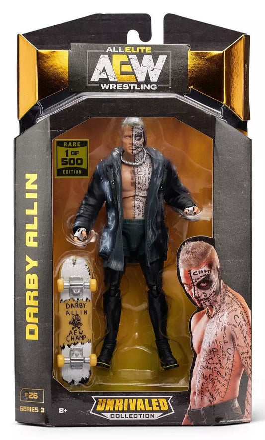 2021 AEW Jazwares Unrivaled Collection Series 3 #26 Darby Allin [Rare Edition]