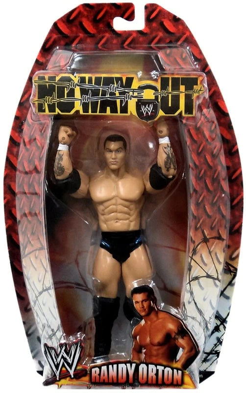 2006 WWE Jakks Pacific Ruthless Aggression Pay Per View Series 12 "No Way Out" Randy Orton