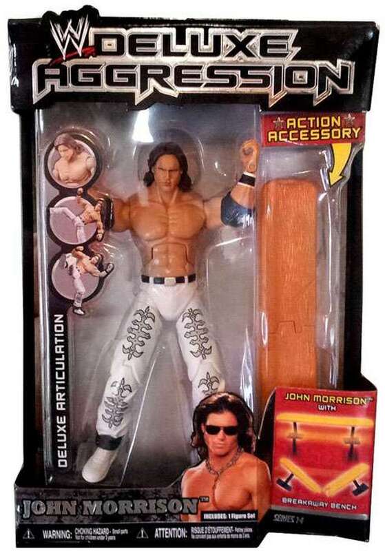 2008 WWE Jakks Pacific Deluxe Aggression Series 14 John Morrison