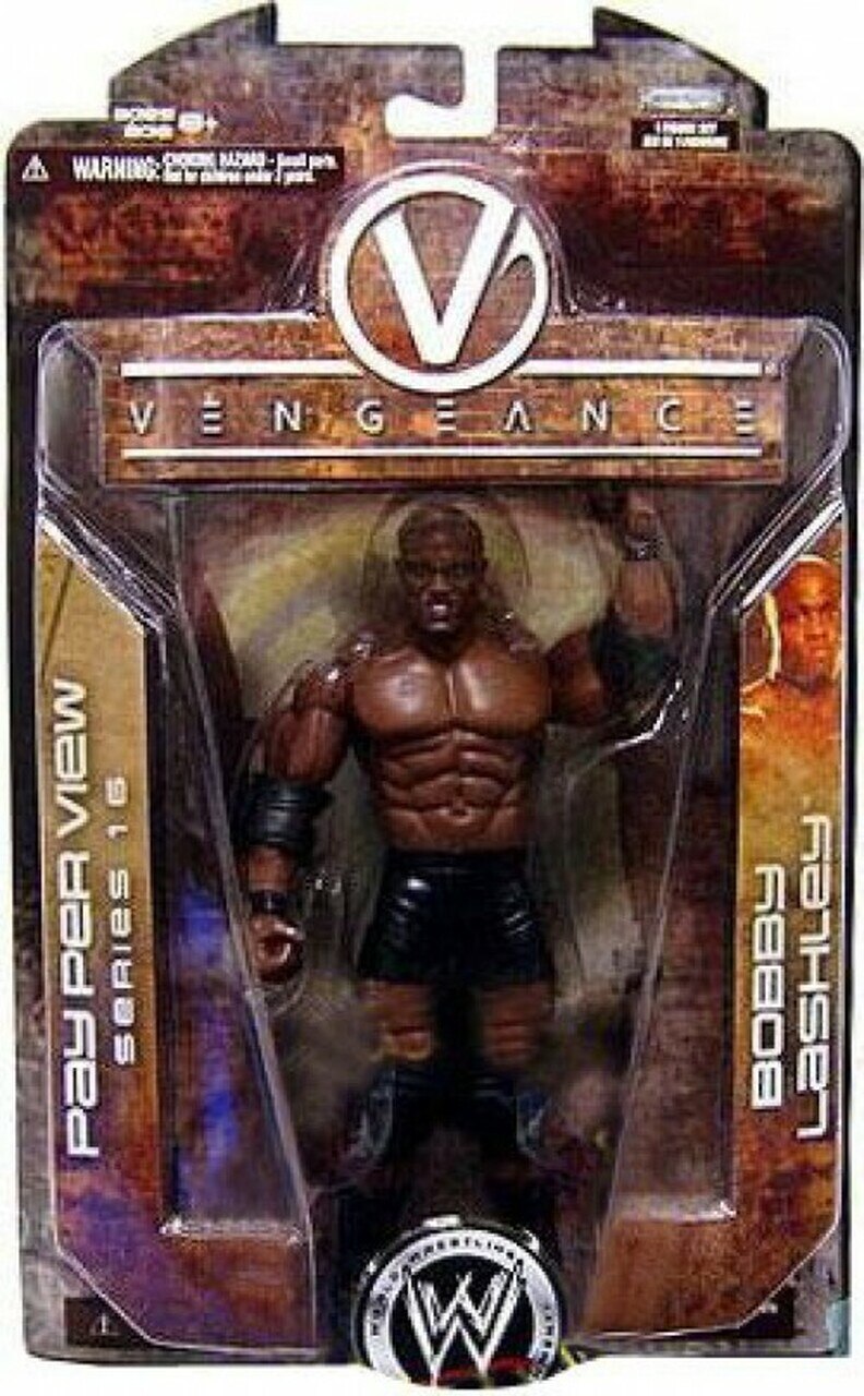 2007 WWE Jakks Pacific Ruthless Aggression Pay Per View Series 16 "Vengeance" Bobby Lashley