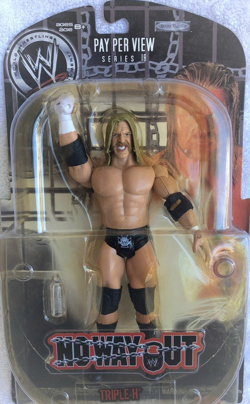 2008 WWE Jakks Pacific Ruthless Aggression Pay Per View Series 18 "No Way Out" Triple H
