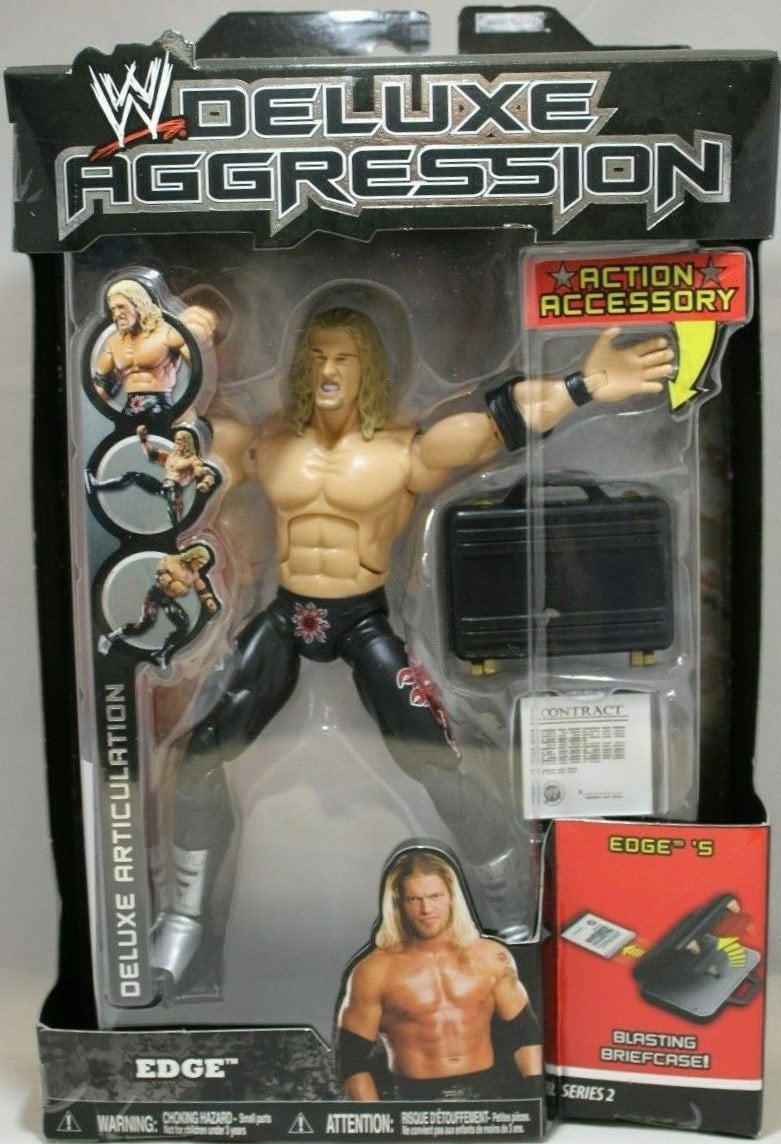 2006 WWE Jakks Pacific Deluxe Aggression Series 2 Edge – Wrestling 