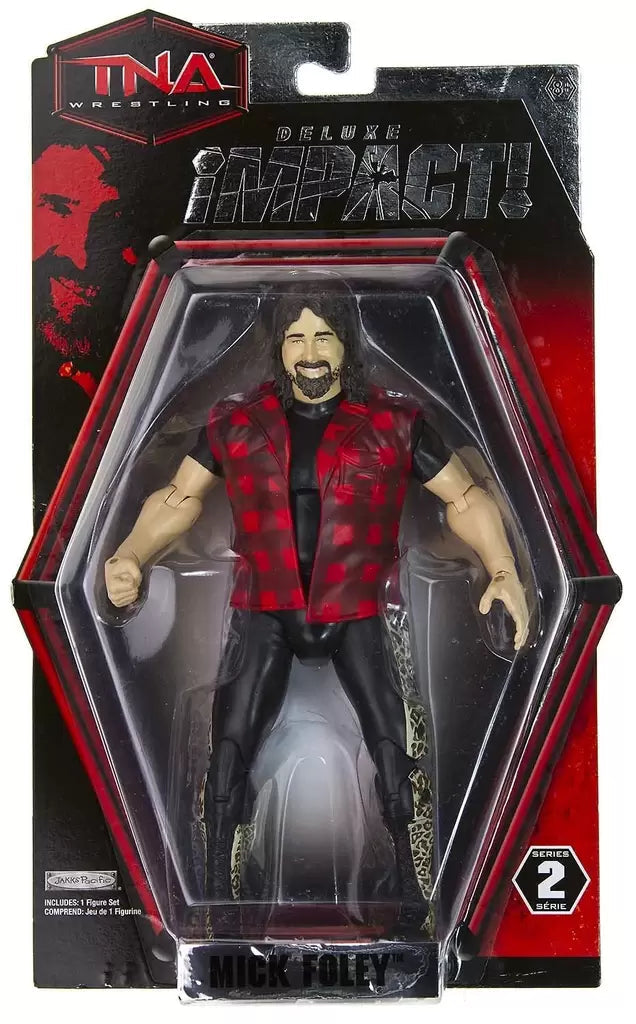 2010 TNA Wrestling Jakks Pacific Deluxe Impact! Series 2 Mick Foley