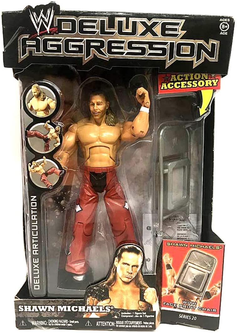 2009 WWE Jakks Pacific Deluxe Aggression Series 20 Shawn Michaels