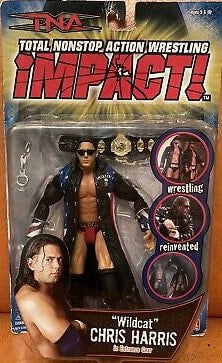 2006 Total Nonstop Action [TNA] Wrestling Impact! Marvel Toys Series 4 "Wildcat" Chris Harris [Without Moustache]