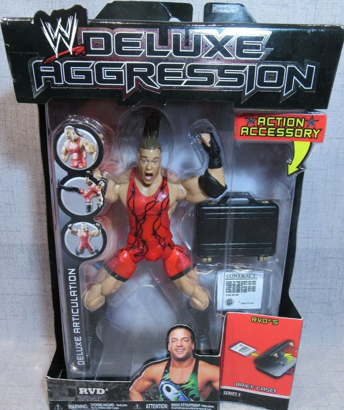 2006 WWE Jakks Pacific Deluxe Aggression Series 5 RVD – Wrestling