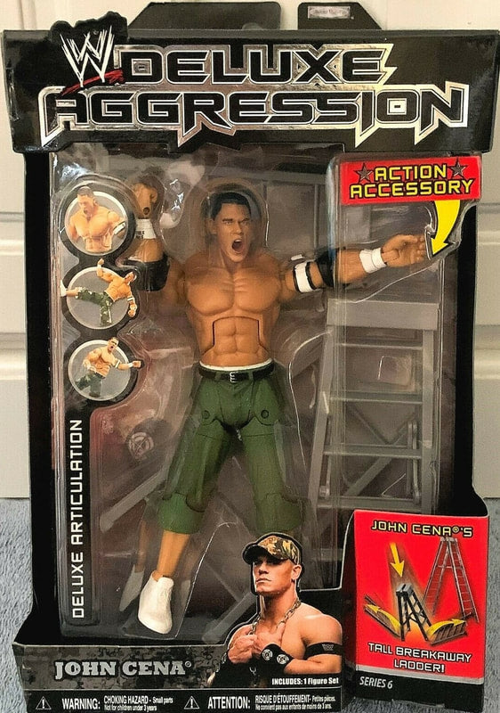 2007 WWE Jakks Pacific Deluxe Aggression Series 6 John Cena