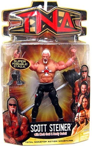 2007 Total Nonstop Action [TNA] Marvel Toys Series 7 Scott Steiner [With Black Tights]