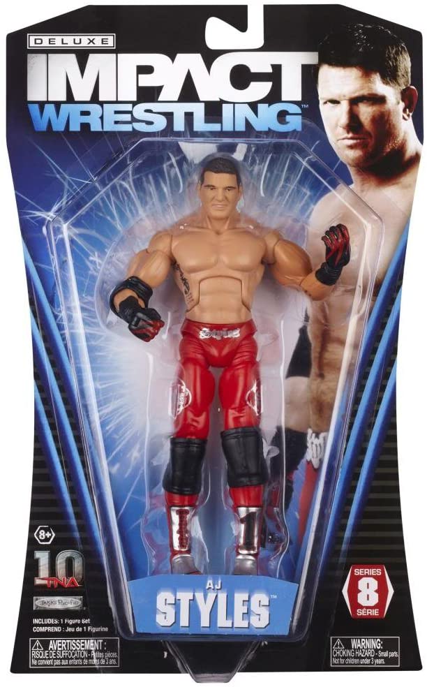 2012 TNA/Impact Wrestling Jakks Pacific Deluxe Impact! Series 8 AJ Styles