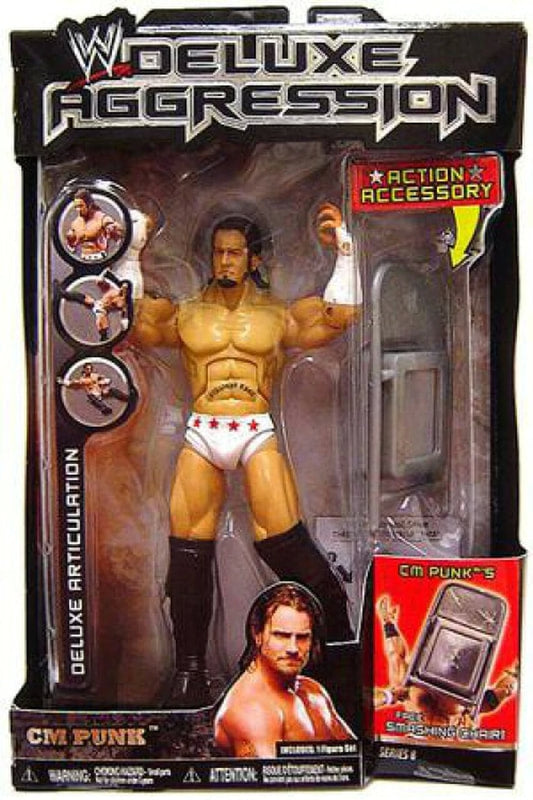 2007 WWE Jakks Pacific Deluxe Aggression Series 8 CM Punk