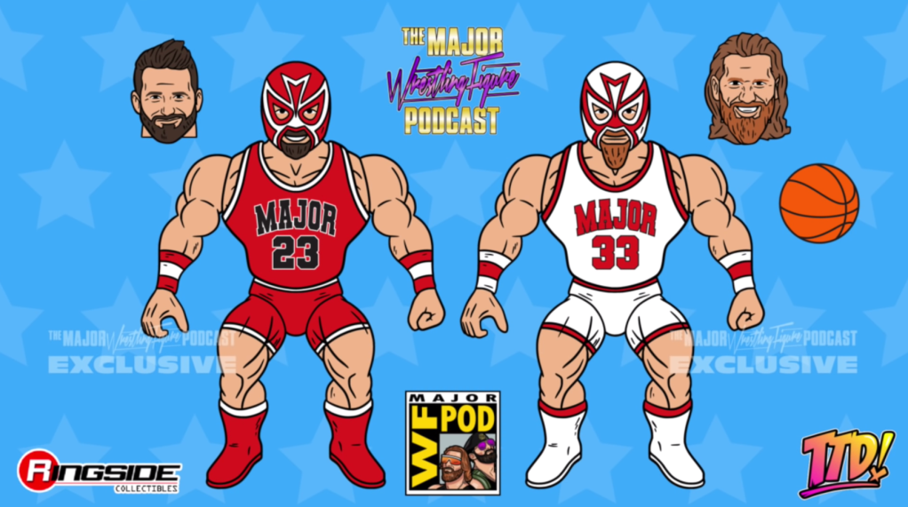 2022 Major Wrestling Figure Podcast Ringside Collectibles Exclusive "Chicago" 2-Pack: Matt Cardona & Brian Myers