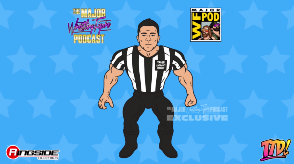 2022 Major Wrestling Figure Podcast Ringside Collectibles Exclusive Ref Named John