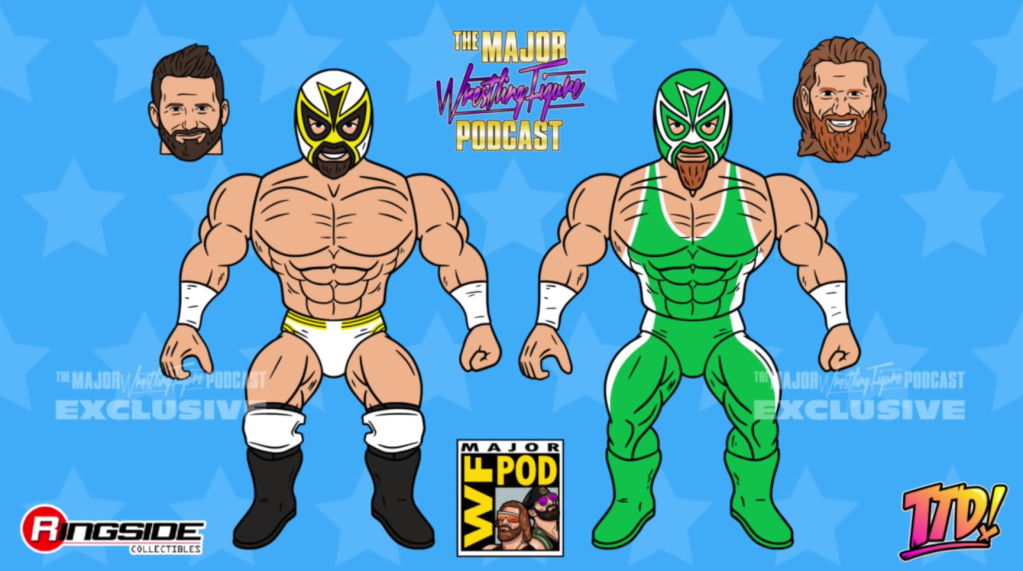 2022 Major Wrestling Figure Podcast Ringside Collectibles Exclusive "Major Moment" 2-Pack: Matt Cardona & Brian Myers