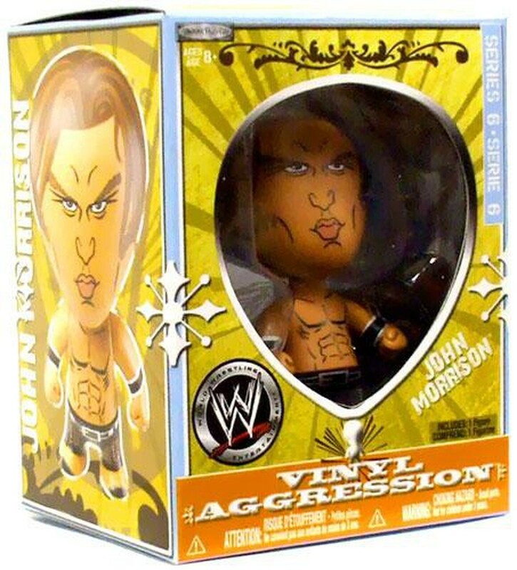 2009 WWE Jakks Pacific Vinyl Aggression Series 6 John Morrison