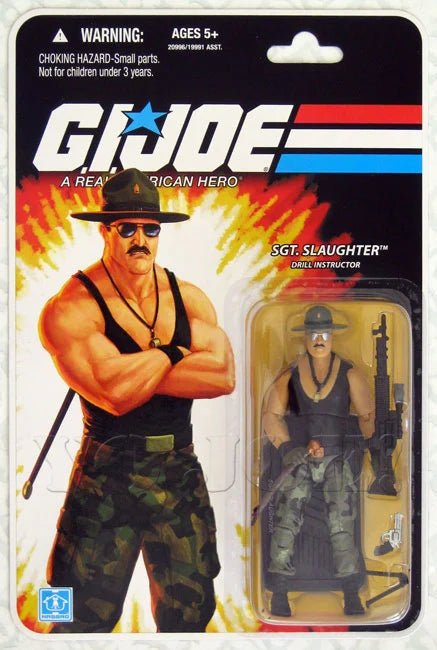 Sargent slaughter gi joe online action figure