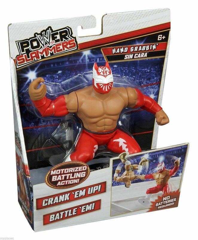Buy power slammers Outlet WWE Power Slammers Starter Pack Wave 1 Action Figure Set