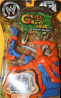 2002 WWE Jakks Pacific Septic Sludge Series 3 "Gross & Grimy Gear" Rotten Rubbish