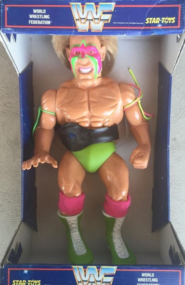 Figurine de catch titan sport hasbro 1991 ultimate warrior - Jeux & Jouets Figurine de catch titan sport hasbro 1991 ultimate warrior - Jeux & Jouets