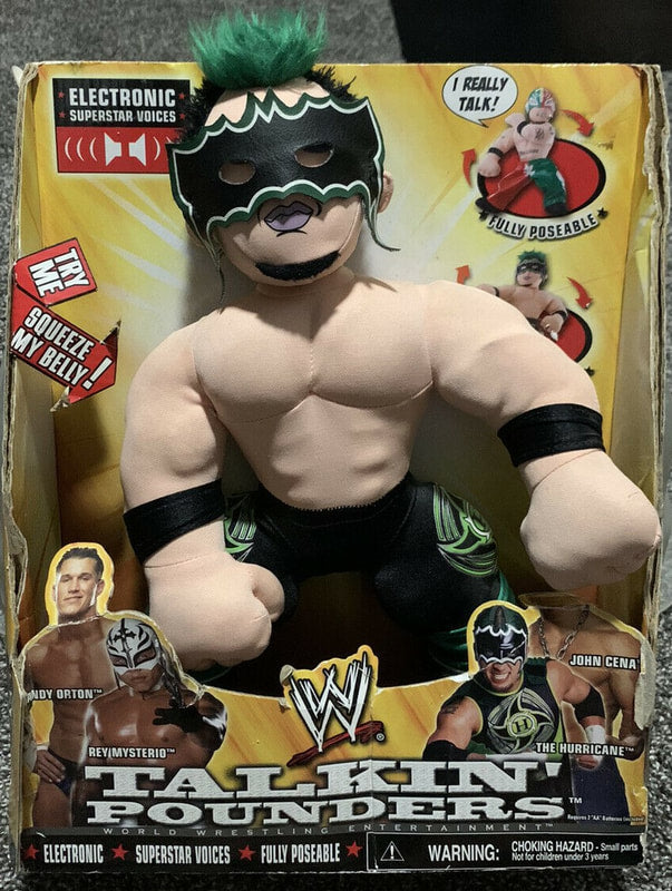 2004 WWE Jakks Pacific Talkin' Pounders The Hurricane