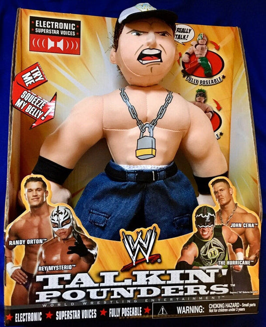2004 WWE Jakks Pacific Talkin' Pounders John Cena