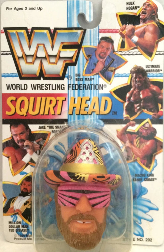 1990 WWF Multi Toys Squirt Heads "Macho Man" Randy Savage