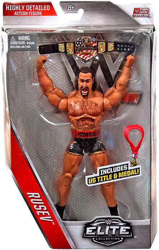 2016 WWE Mattel Elite Collection Then, Now, Forever Series 1 Rusev