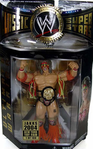 2004 WWE Jakks Pacific Classic Superstars New York Toy Fair Exclusive Ultimate Warrior