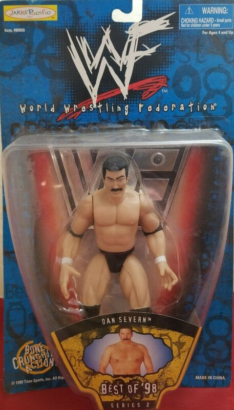 1998 WWF Jakks Pacific Best Of 1998 Series 2 Dan Severn [Exclusive ...