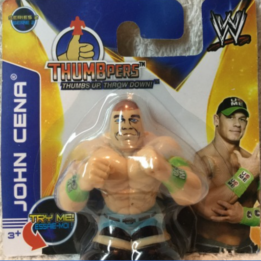 2014 WWE Wicked Cool Toys Thumbpers Series 2 John Cena