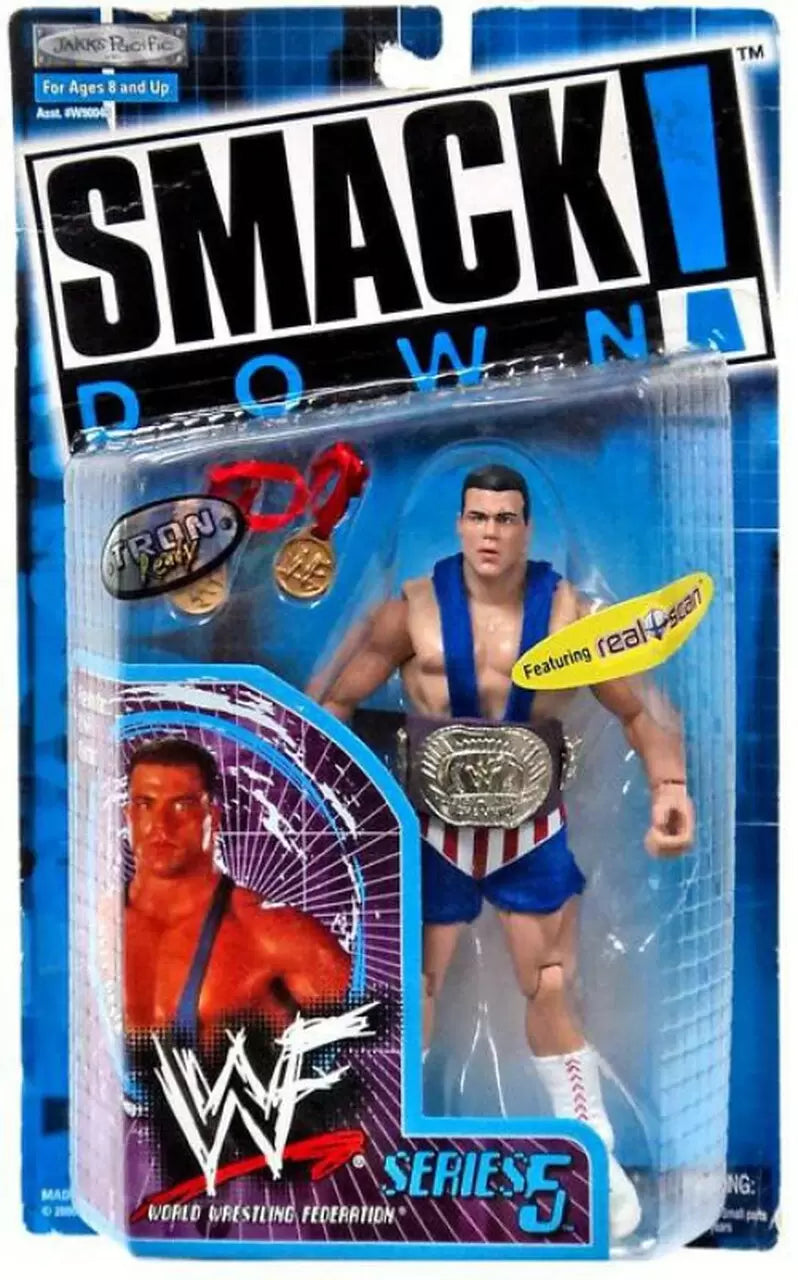 2000 WWF Jakks Pacific Titantron Live Series 5 Kurt Angle