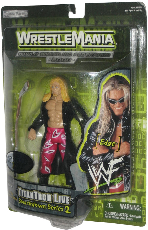 1999 WWF Jakks Pacific Titantron Live Smackdown Series 2 Edge